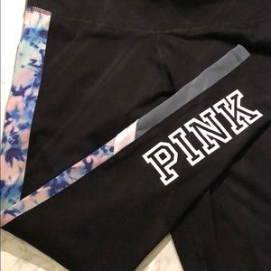 VICTORIA SECRET PINK MARBLE WATERCOLOR LEGGINGS 💕